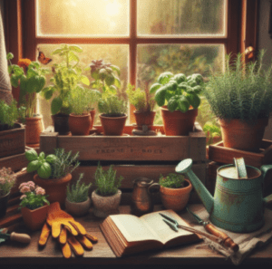 Windowsill Herb Garden Windowsill Herb Garden