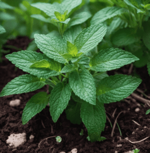 Mint companion growing Mint companion growing