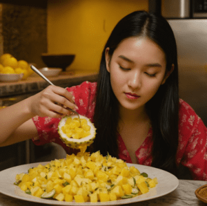 Yellow Dragon Fruit Salad Yellow Dragon Fruit Salad