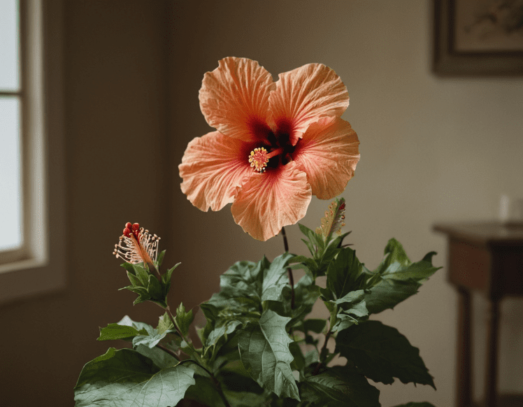 Hibiscus plant Indoors Hibiscus plant Indoors