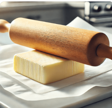 Rolling Pin Method to Soften Butter Rolling Pin Method to Soften Butter