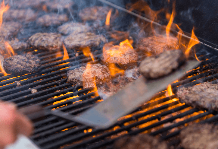 Cooking the Burgers Cooking the Burgers