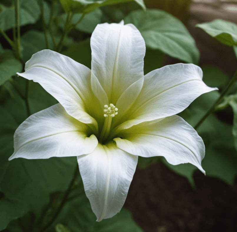 Moon Flower ipomoea alba Moon Flower ipomoea alba