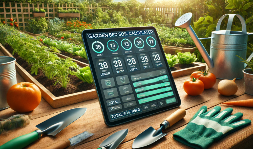 Garden Bed Soil Calculator Garden Bed Soil Calculator