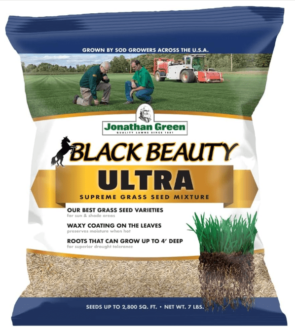 Jonathan Green Heavy Traffic grass seed bag, perfect for overseeding lawns that experience heavy use from kids and pets. Jonathan Green Heavy Traffic grass seed bag, perfect for overseeding lawns that experience heavy use from kids and pets.