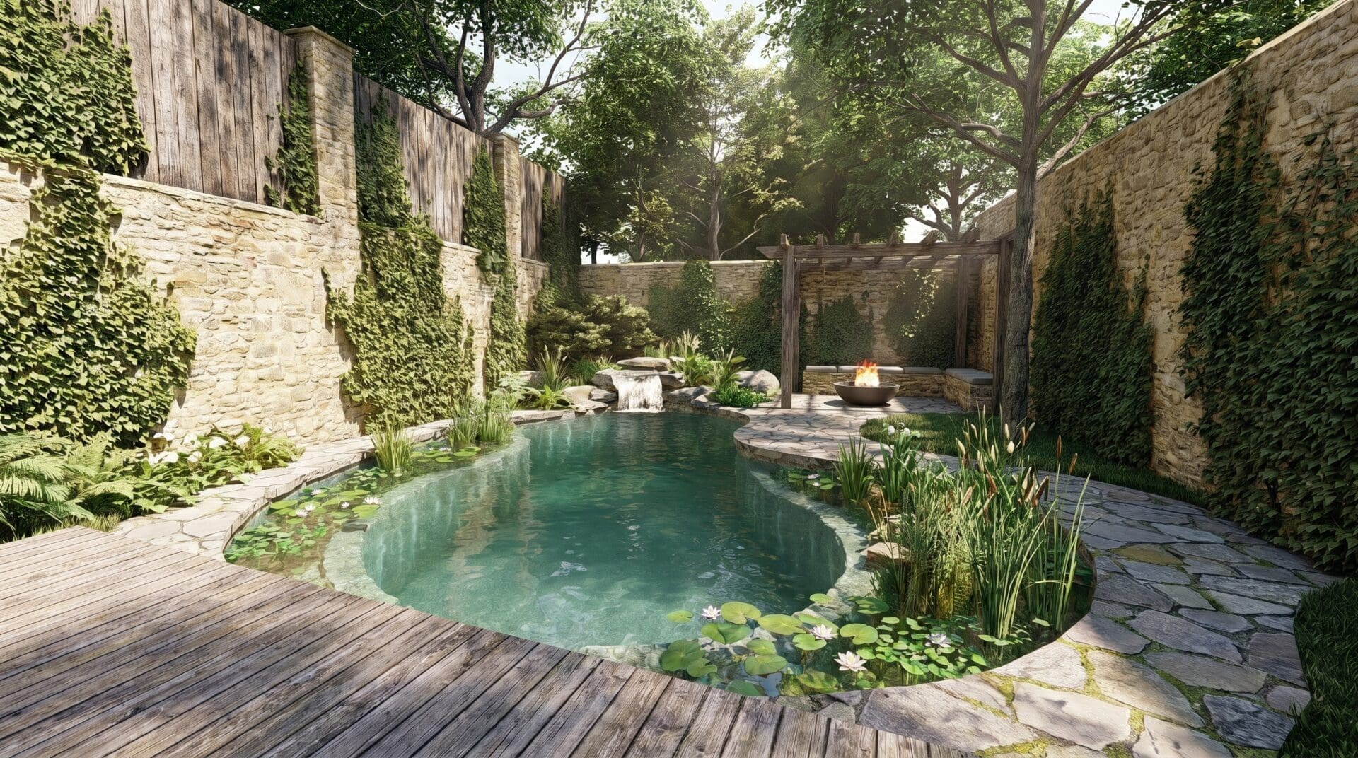 Small Backyard Natural Swimming Pools: 5 Beautiful Eco-Friendly Ideas
