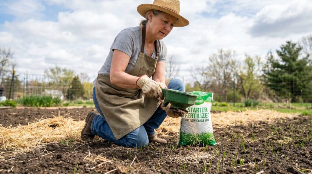 Starter Fertilizer for New Grass Seed Starter Fertilizer for New Grass Seed